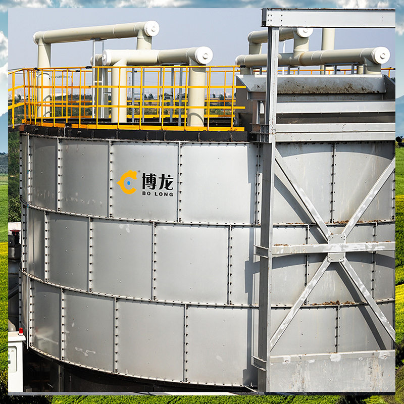 commercial livestock manure fermentation system